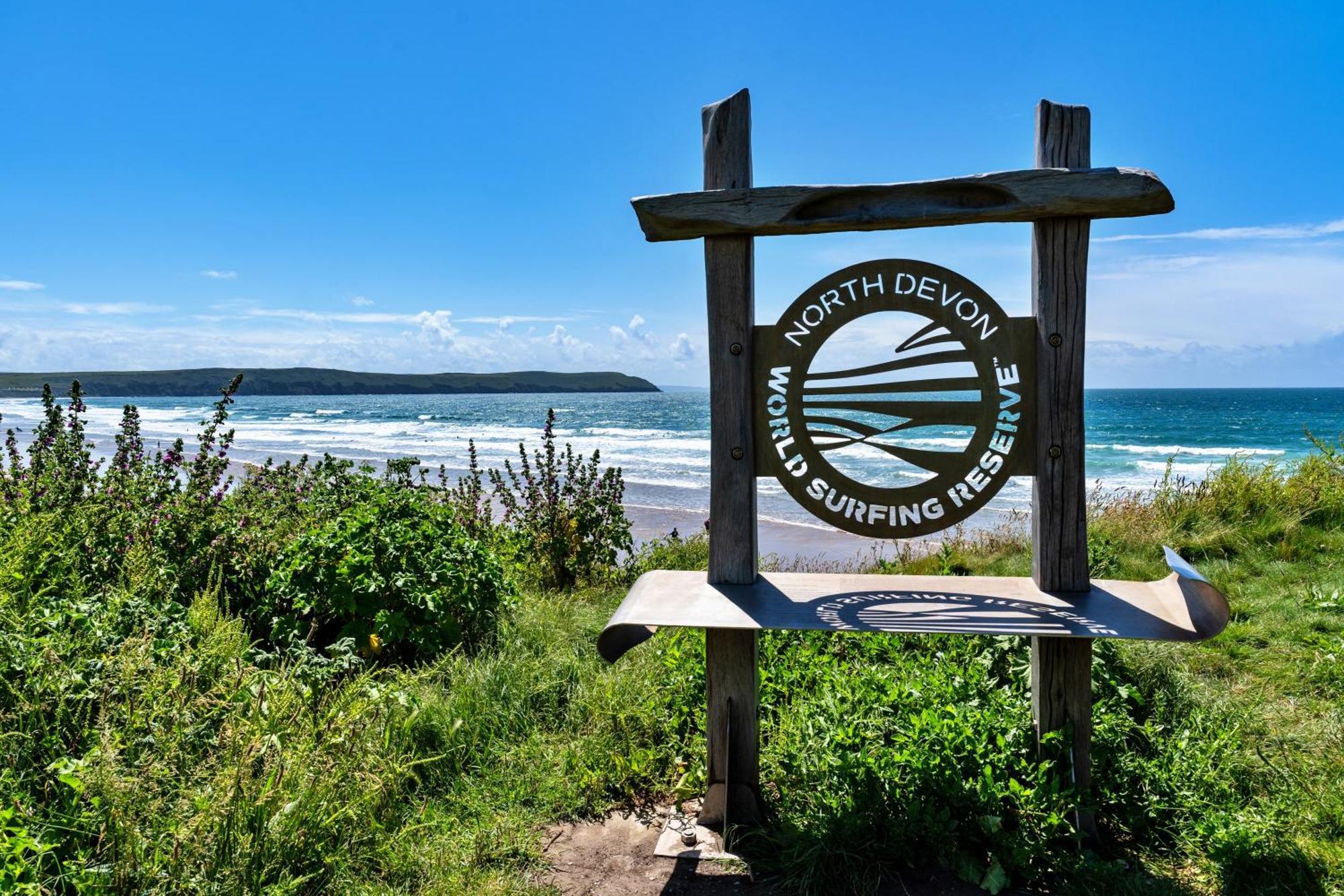 Finest Retreats - Ocean Lookout - Luxury Woolacombe Beach Apartment With Sea Views Eksteriør bilde